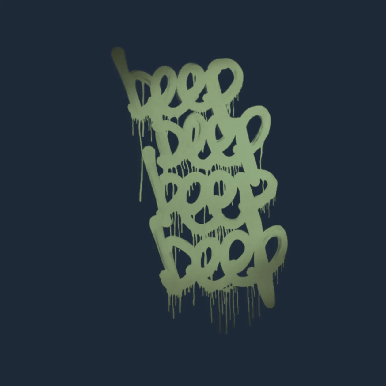 Sealed Graffiti | BEEP (Cash Green)