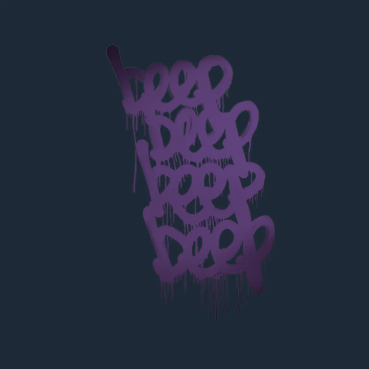 Sealed Graffiti | BEEP (Monster Purple)