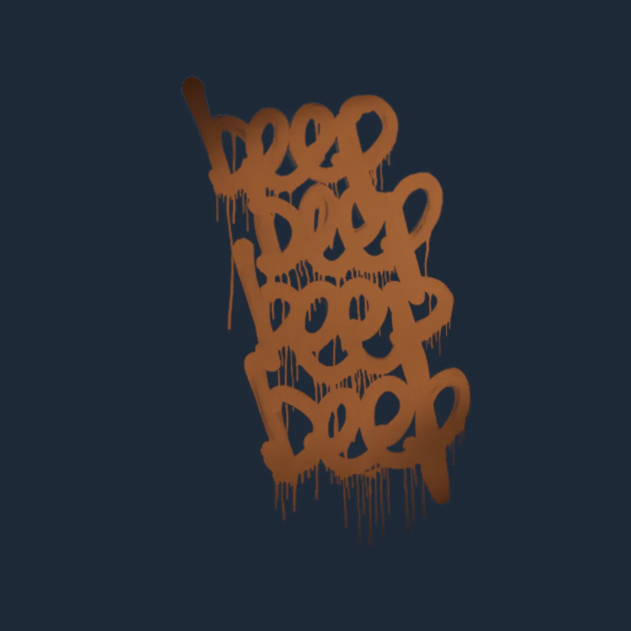 Sealed Graffiti | BEEP (Tiger Orange)