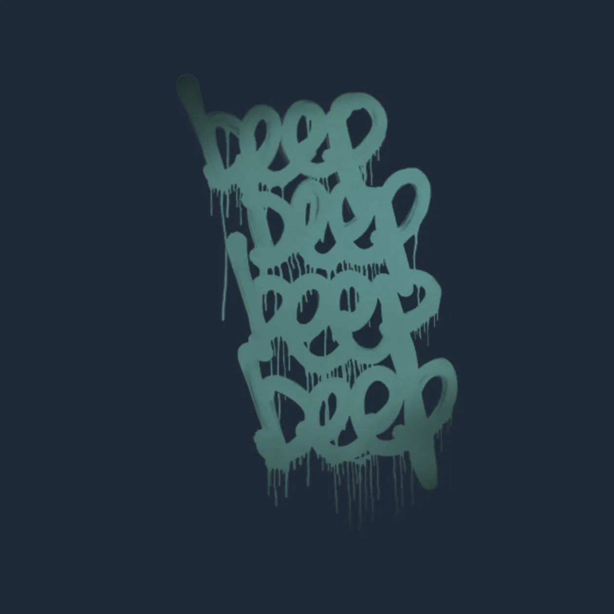 Sealed Graffiti | BEEP (Wire Blue)