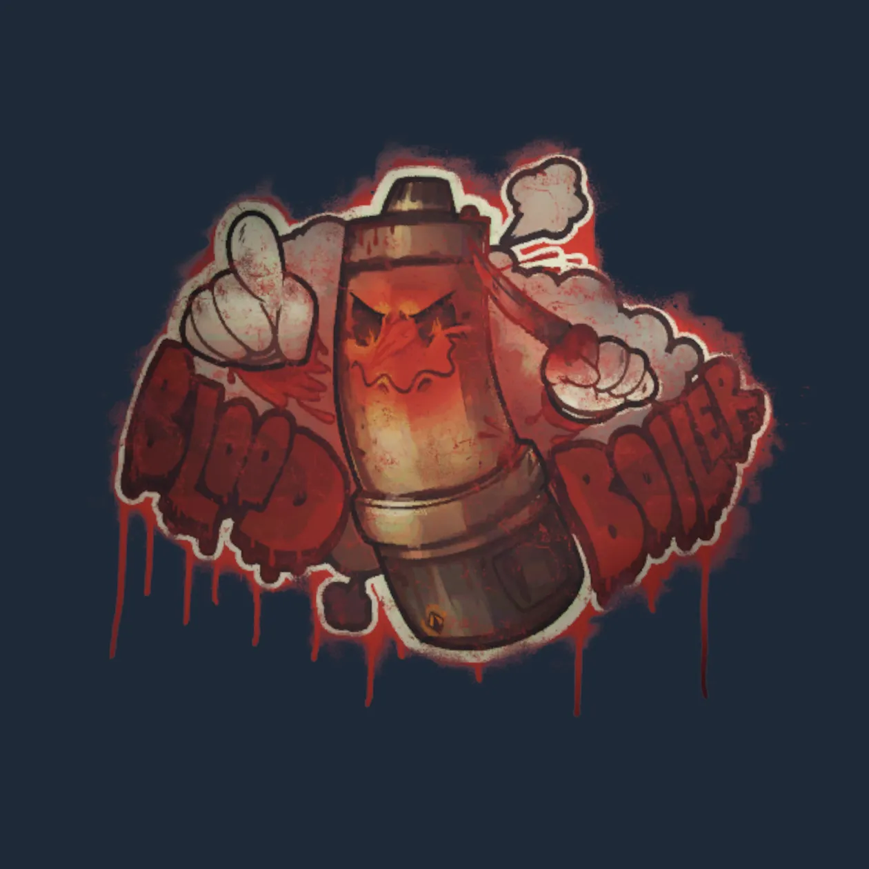 Sealed Graffiti | Blood Boiler
