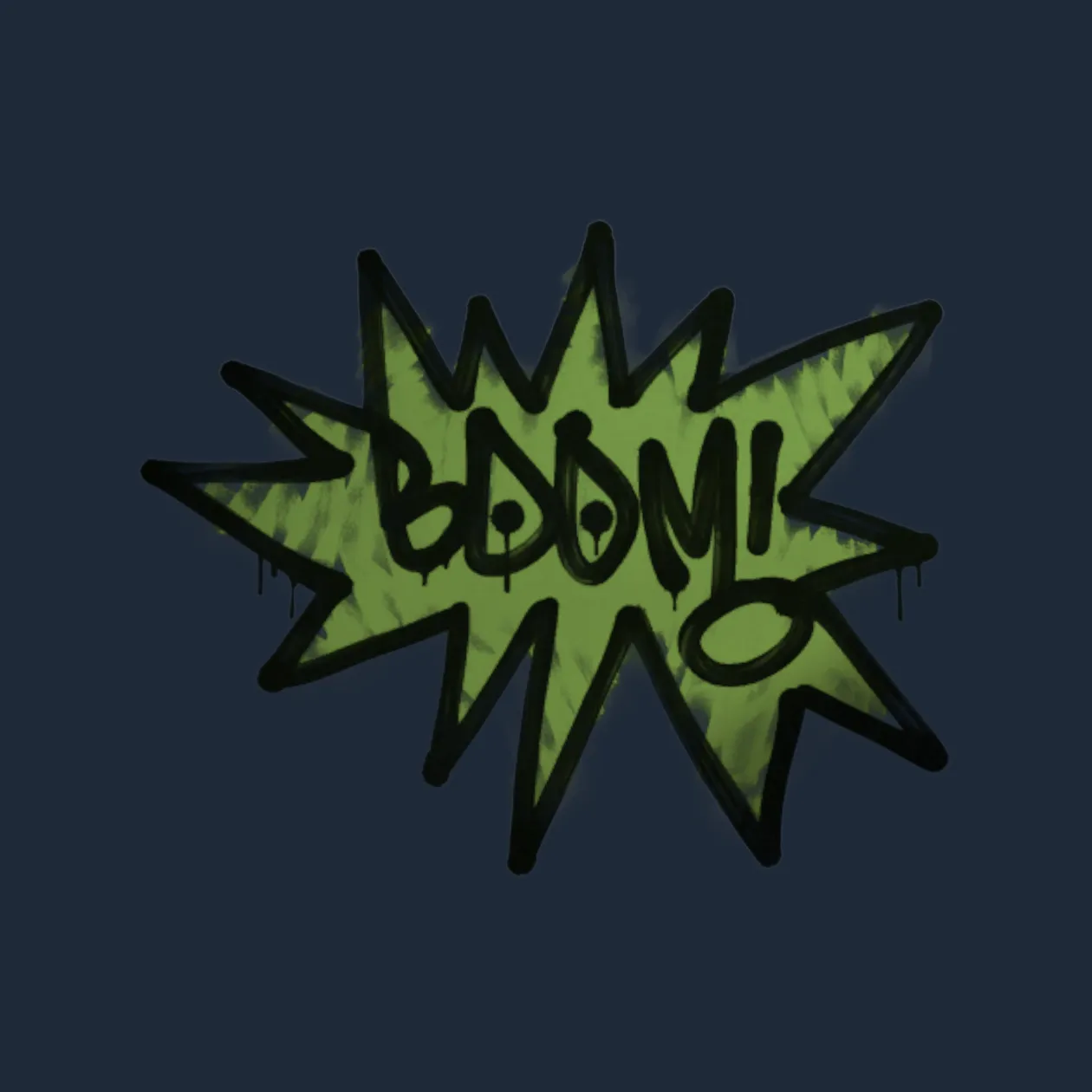 Sealed Graffiti | BOOM (Battle Green)