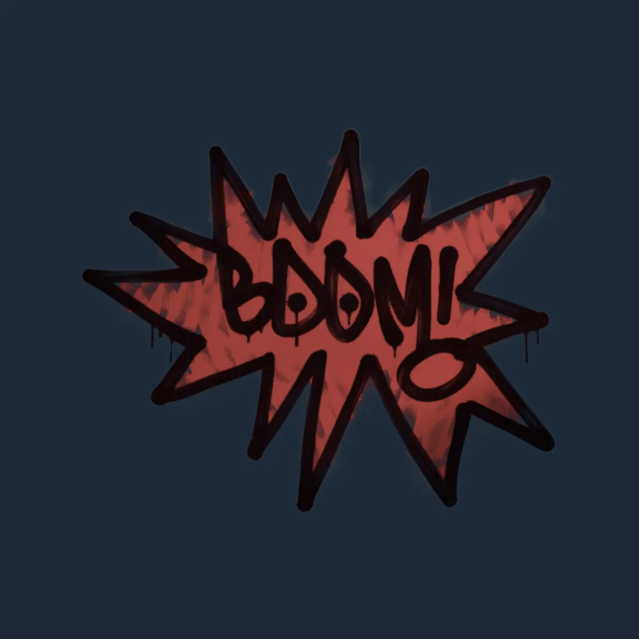 Sealed Graffiti | BOOM (Blood Red)