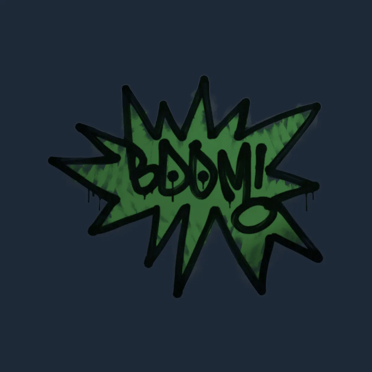 Sealed Graffiti | BOOM (Jungle Green)