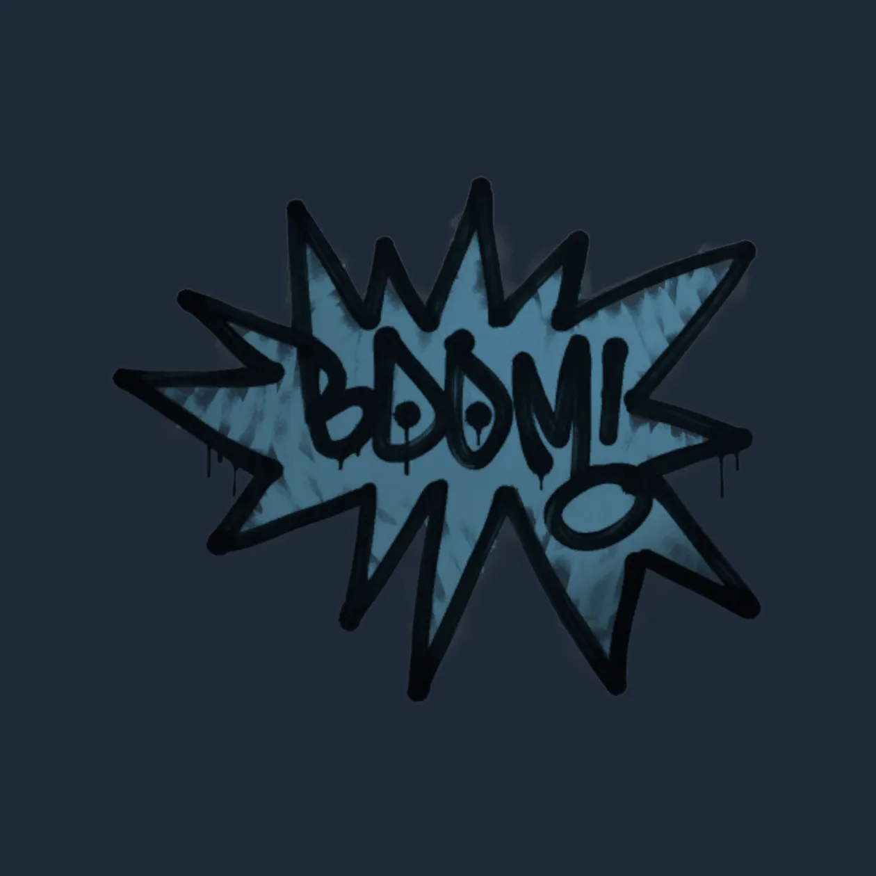 Sealed Graffiti | BOOM (Monarch Blue)