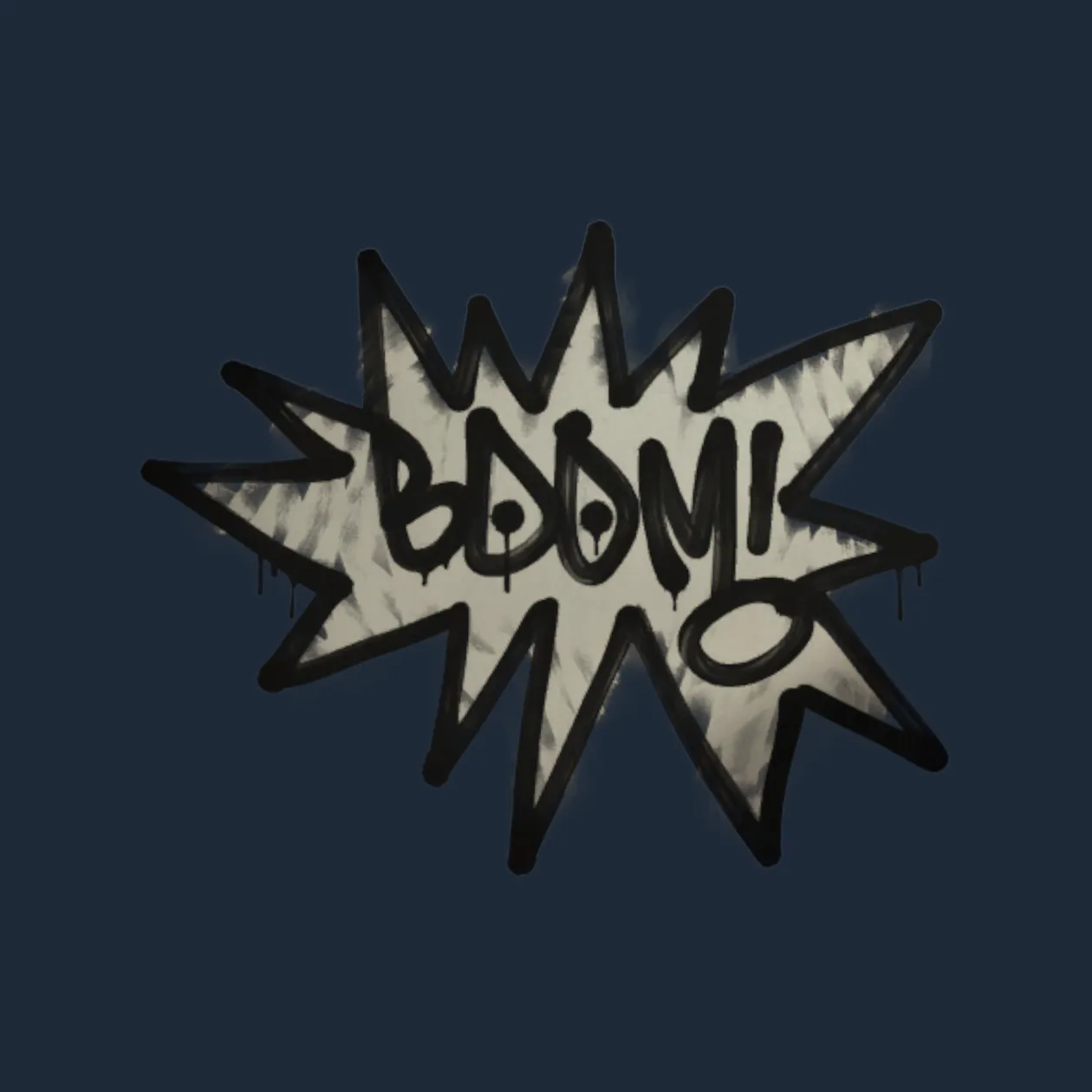 Sealed Graffiti | BOOM (Shark White)