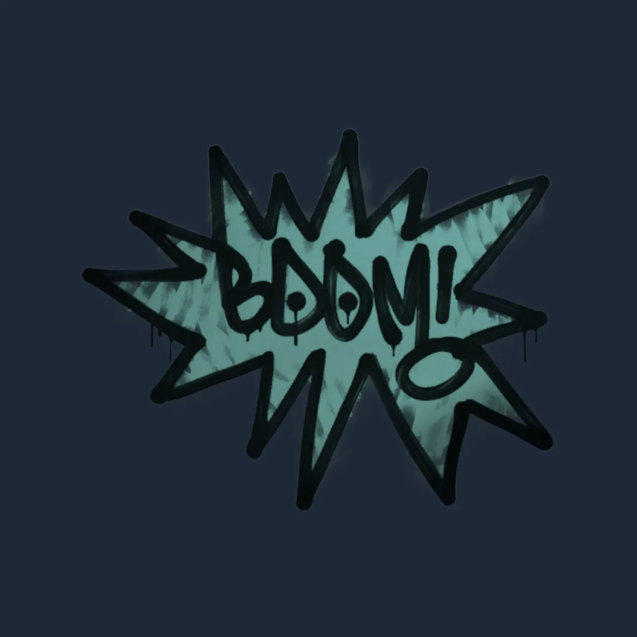 Sealed Graffiti | BOOM (Wire Blue)