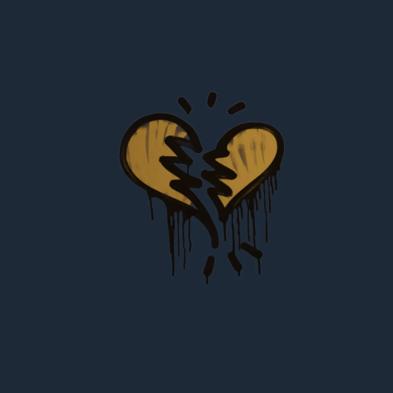 Sealed Graffiti | Broken Heart (Desert Amber)