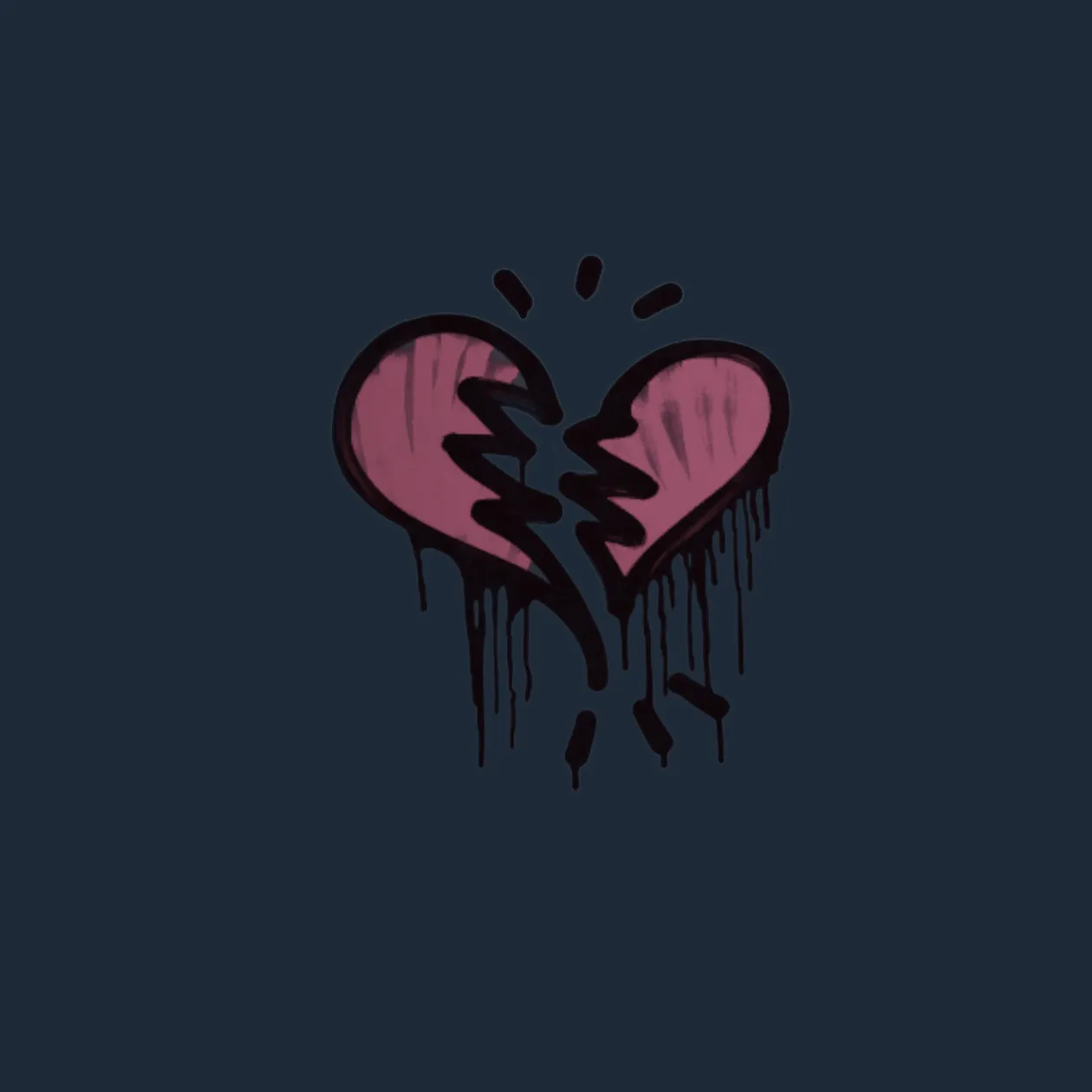 Sealed Graffiti | Broken Heart (Princess Pink)