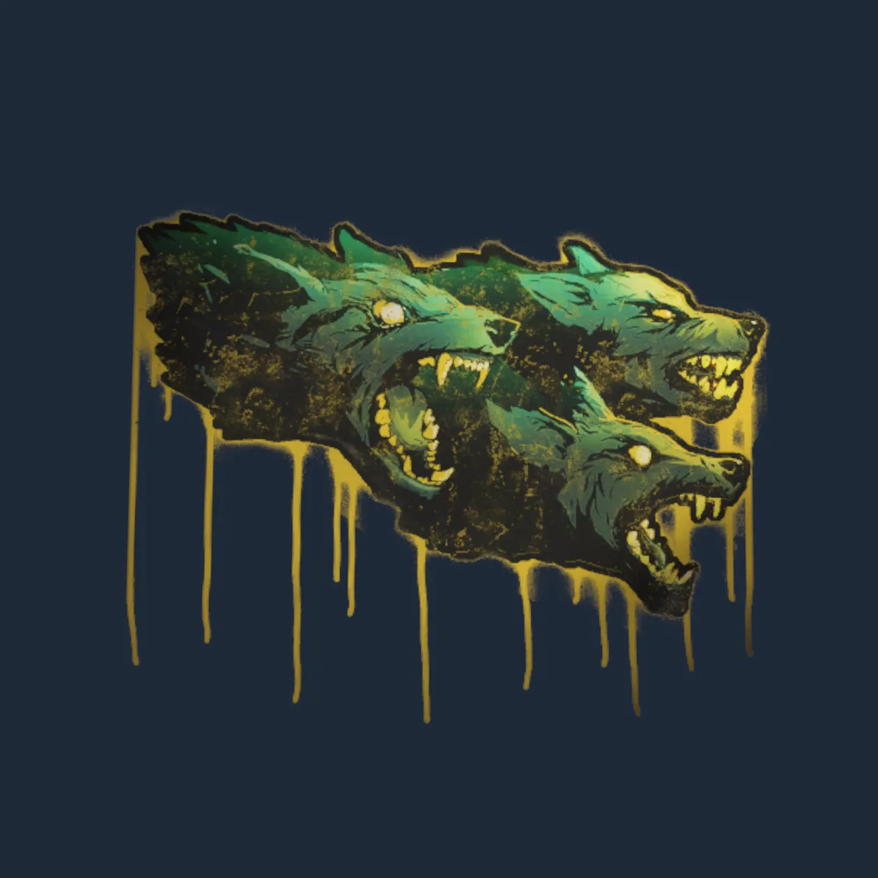 Sealed Graffiti | Cerberus