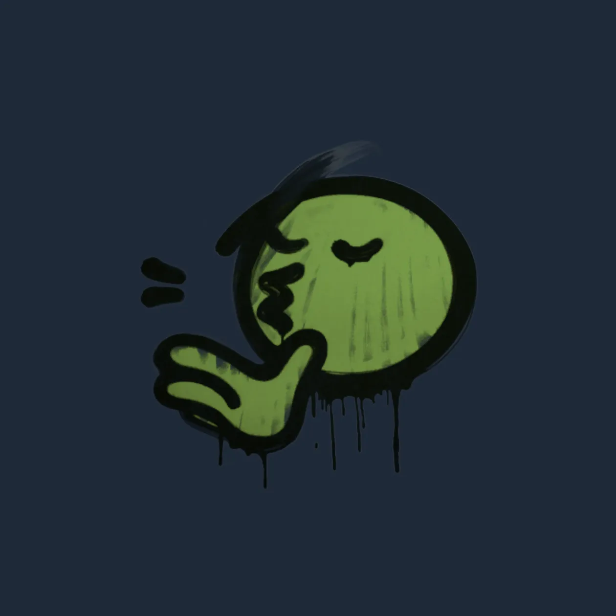 Sealed Graffiti | Chef Kiss (Battle Green)
