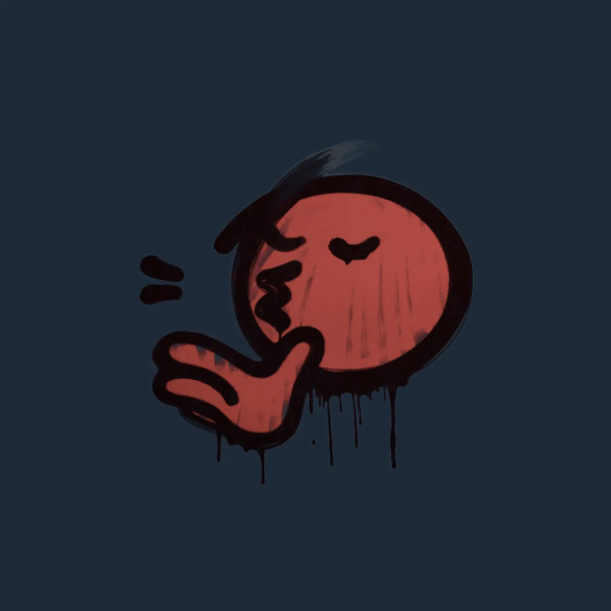 Sealed Graffiti | Chef Kiss (Blood Red)