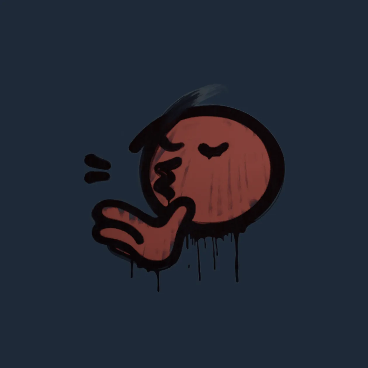 Sealed Graffiti | Chef Kiss (Brick Red)