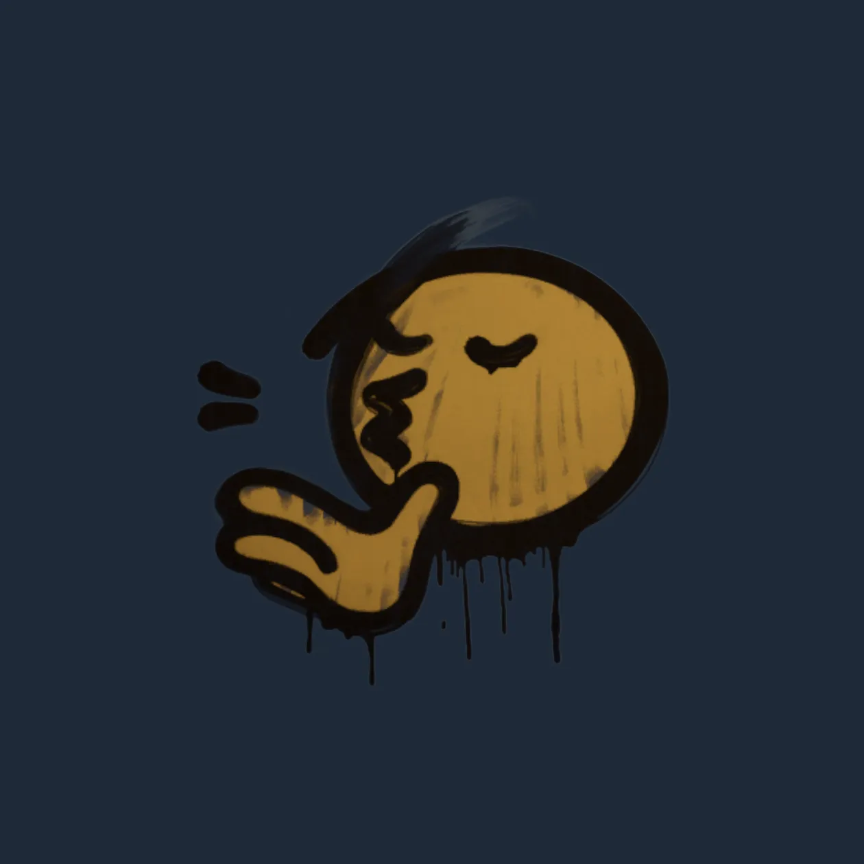 Sealed Graffiti | Chef Kiss (Desert Amber)