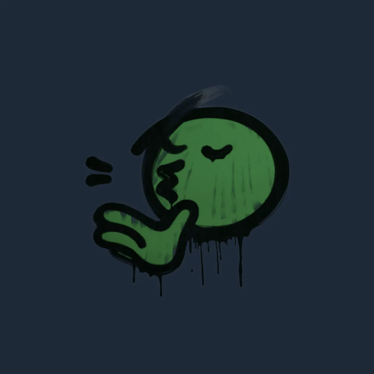 Sealed Graffiti | Chef Kiss (Jungle Green)