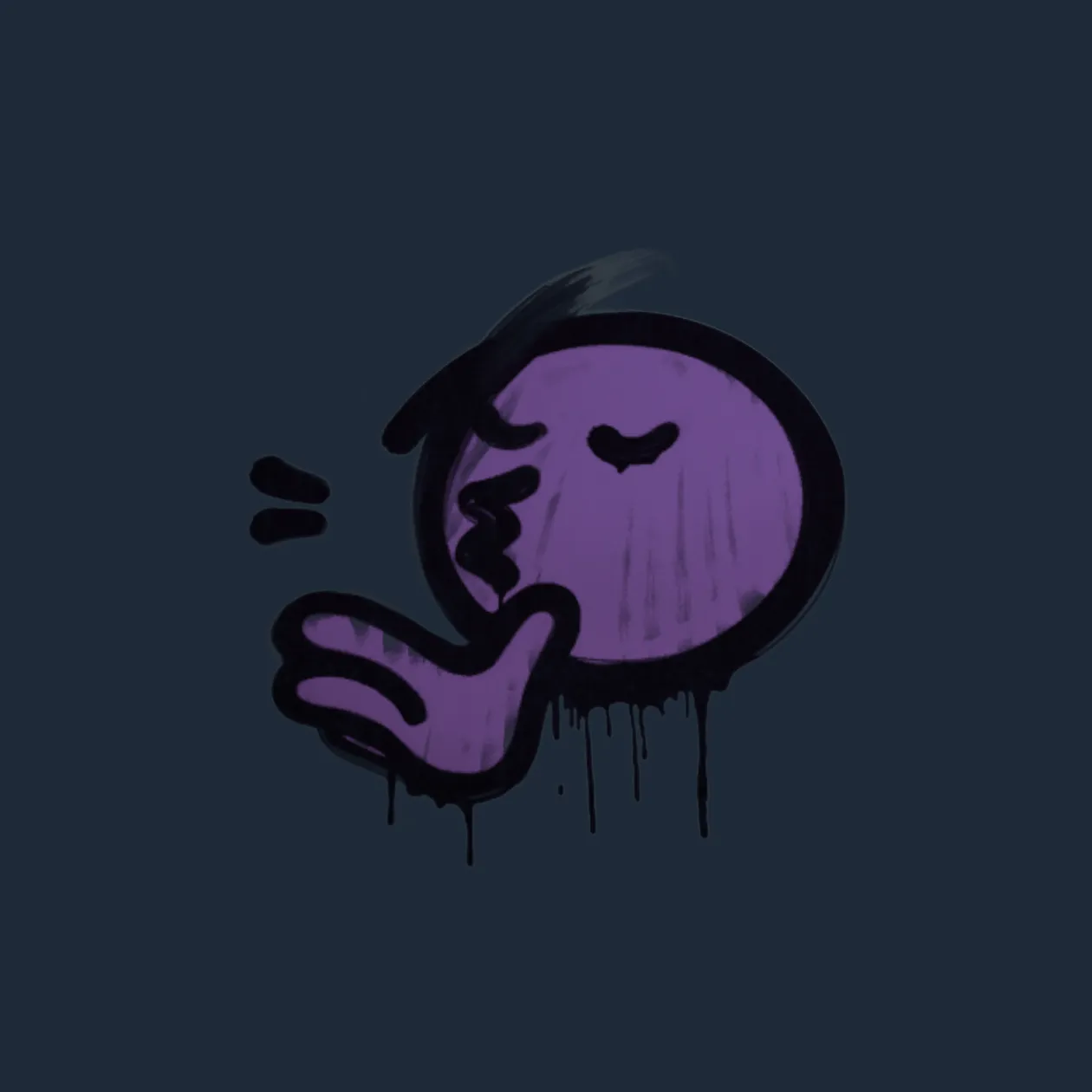 Sealed Graffiti | Chef Kiss (Monster Purple)
