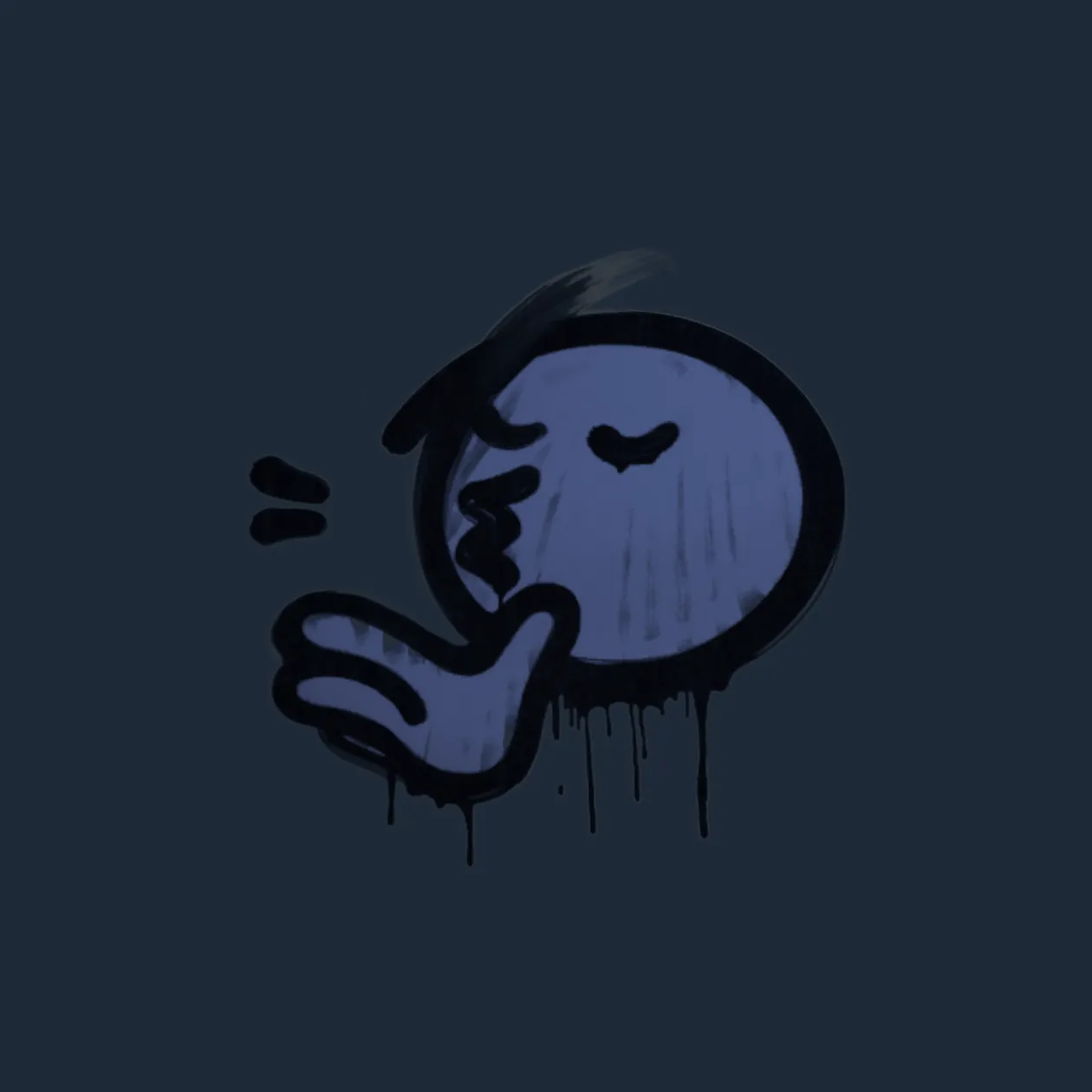 Sealed Graffiti | Chef Kiss (Swat Blue)