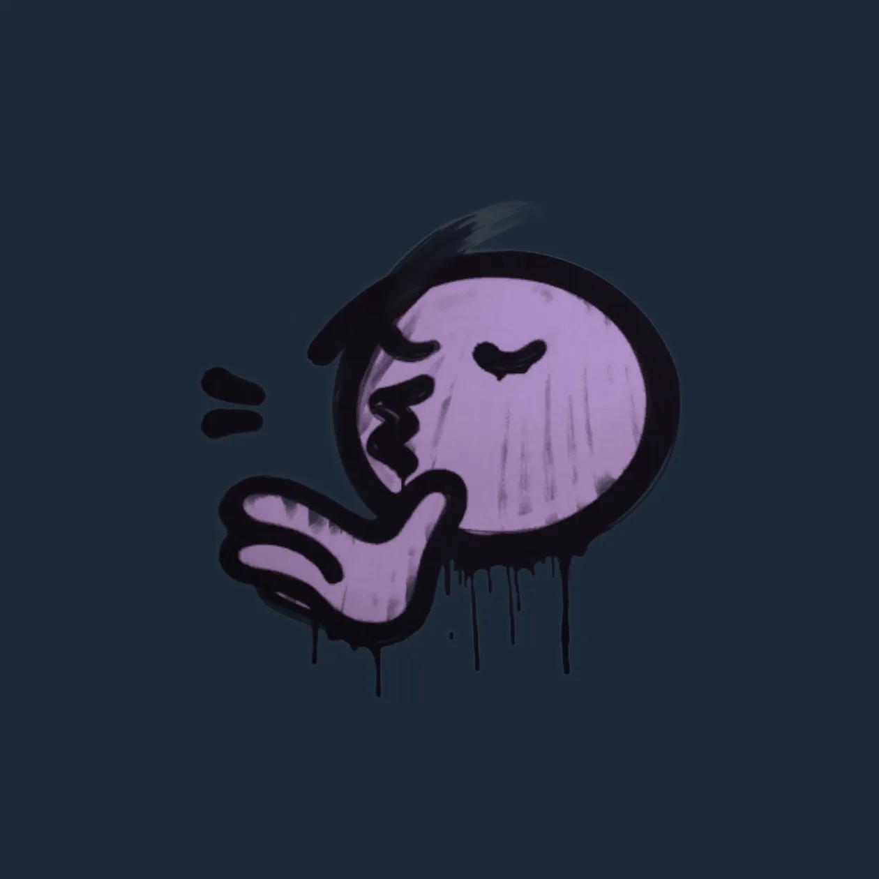 Sealed Graffiti | Chef Kiss (Violent Violet)