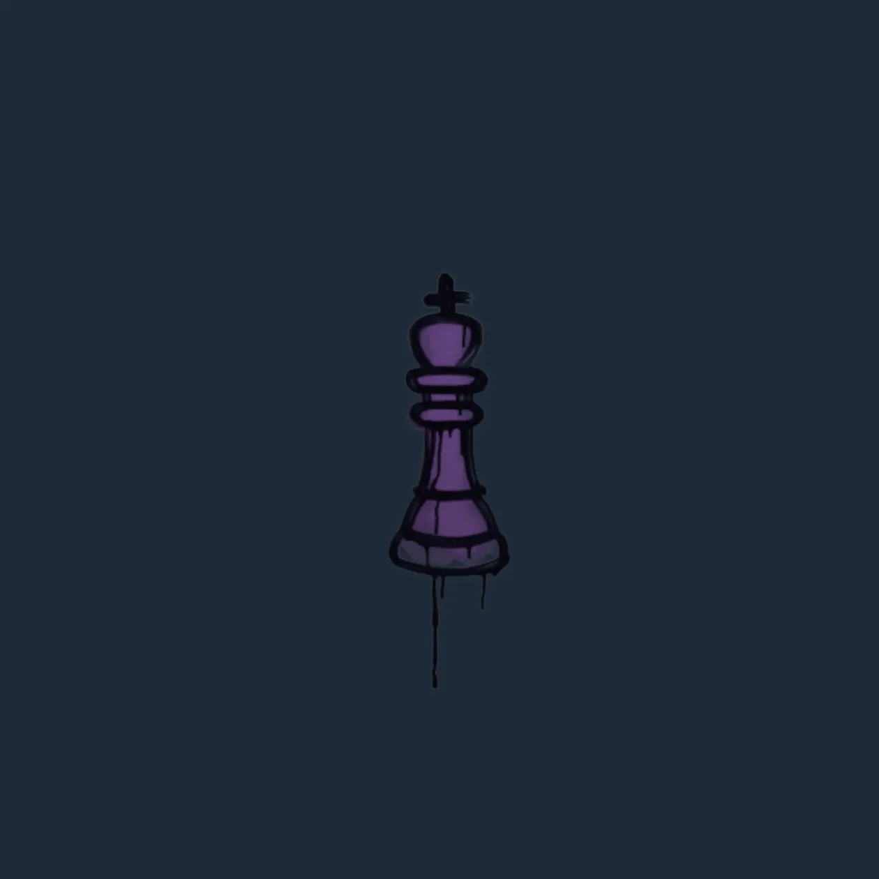 Sealed Graffiti | Chess King (Monster Purple)