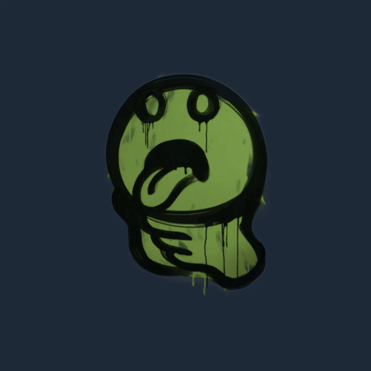Sealed Graffiti | Choke (Battle Green)