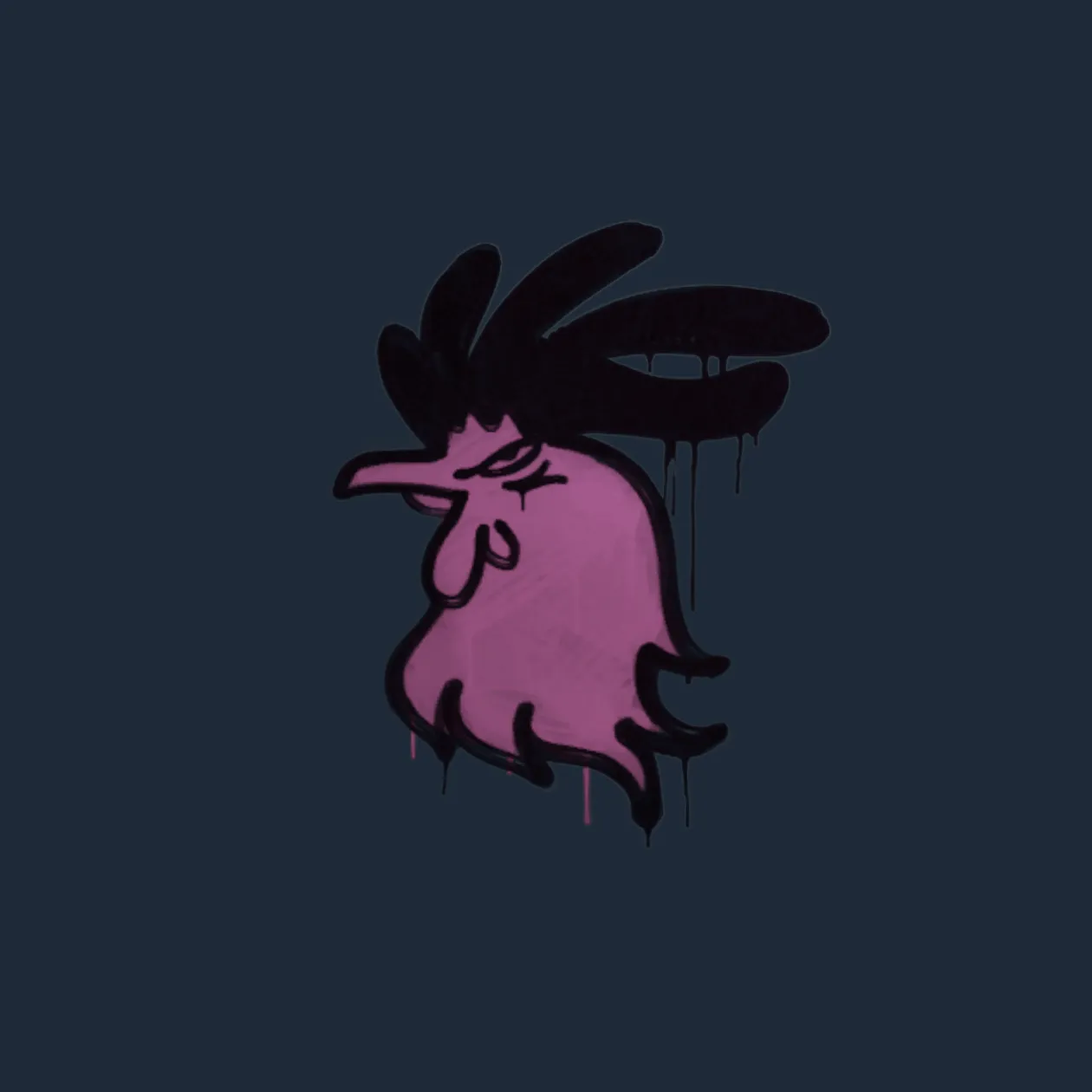 Sealed Graffiti | Cocky (Bazooka Pink)