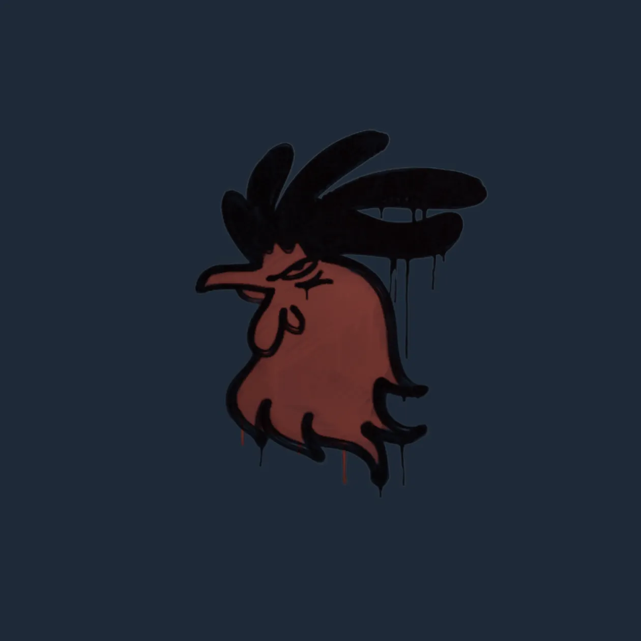 Sealed Graffiti | Cocky (Brick Red)
