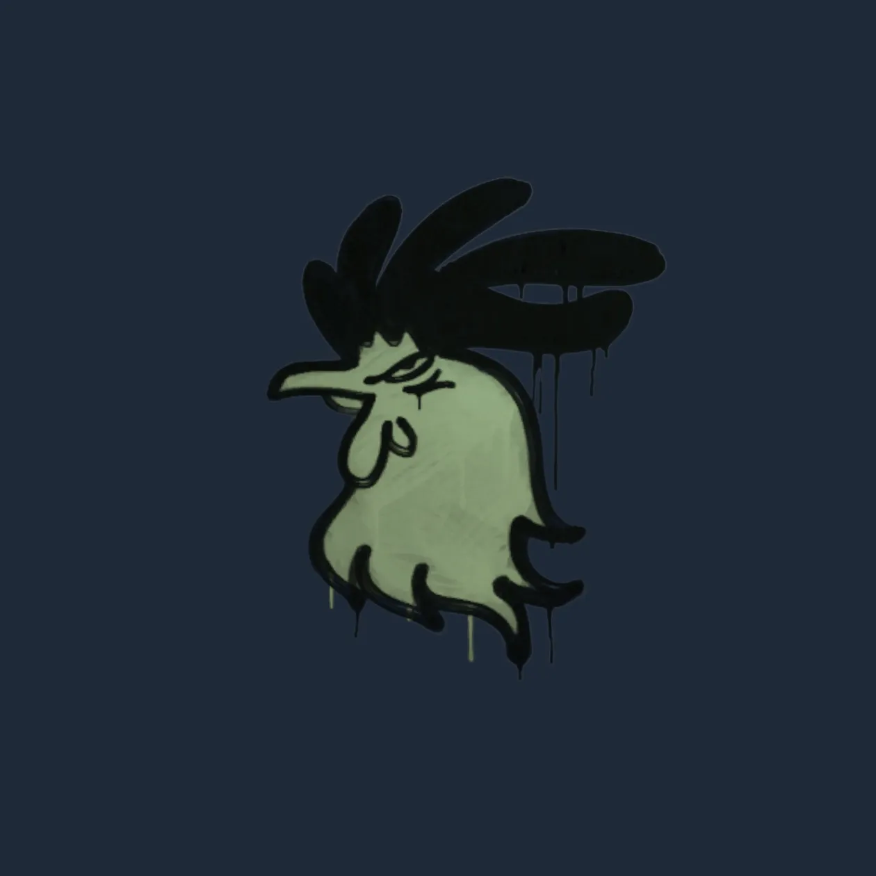 Sealed Graffiti | Cocky (Cash Green)