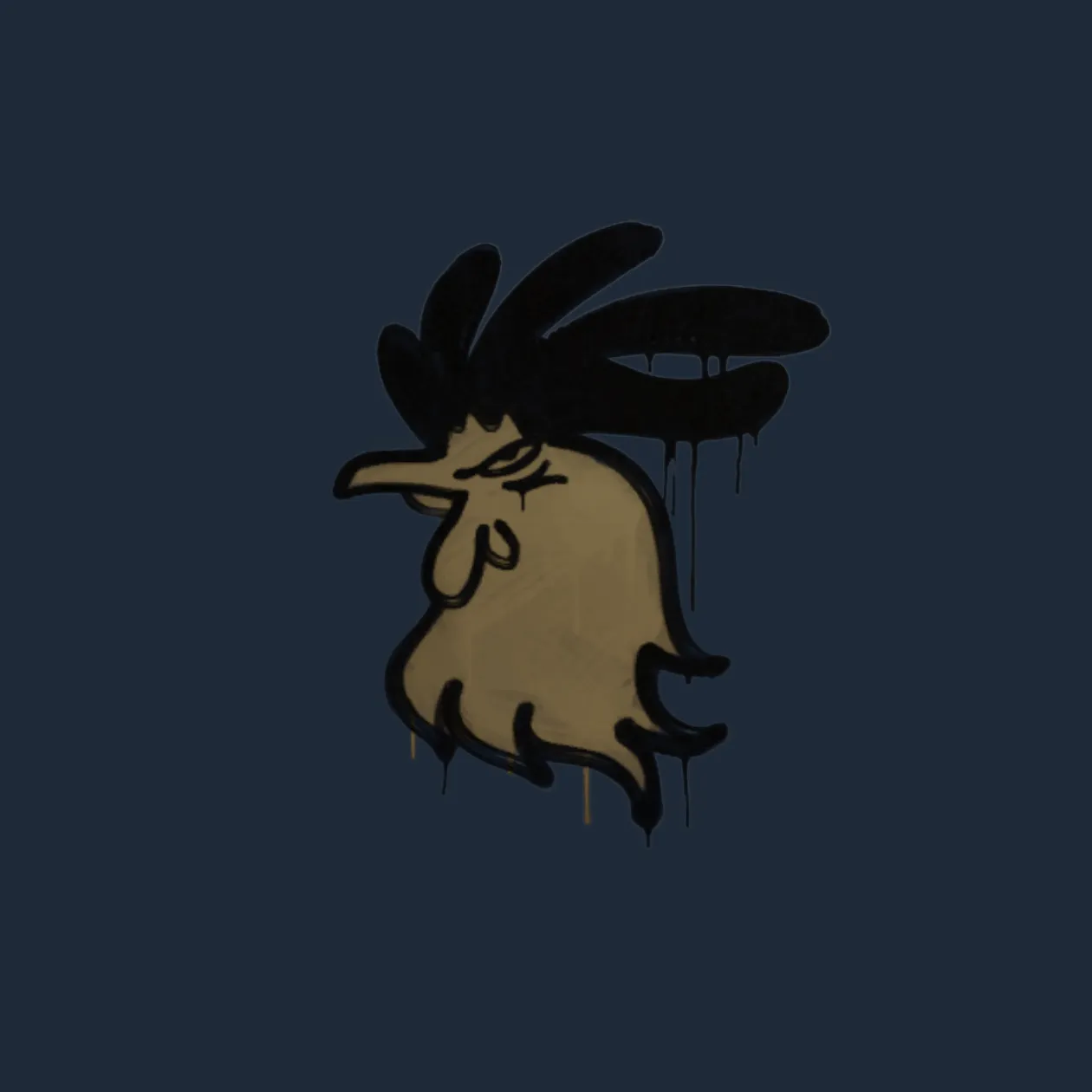 Sealed Graffiti | Cocky (Dust Brown)
