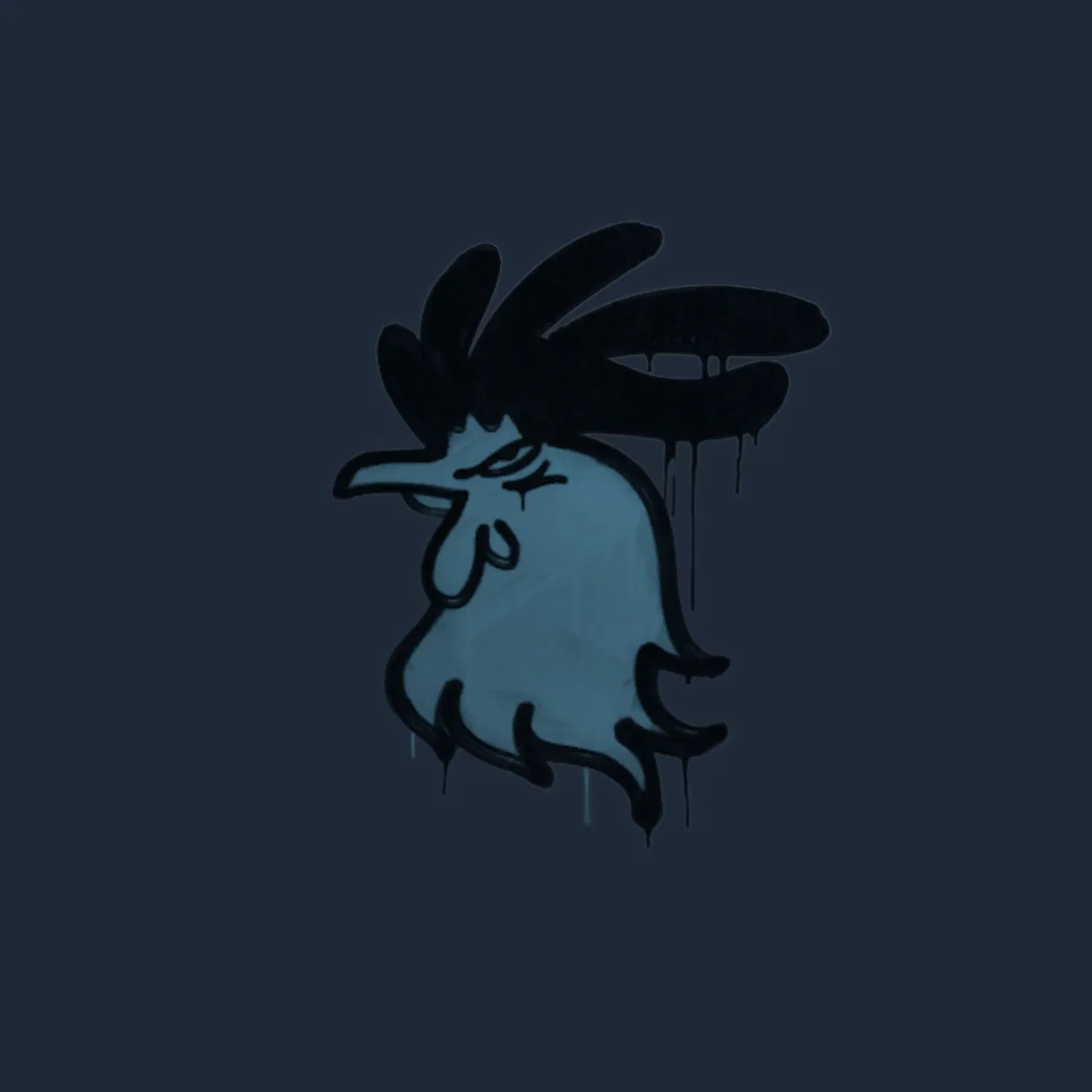 Sealed Graffiti | Cocky (Monarch Blue)
