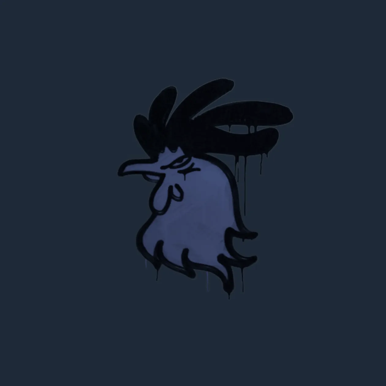 Sealed Graffiti | Cocky (Swat Blue)