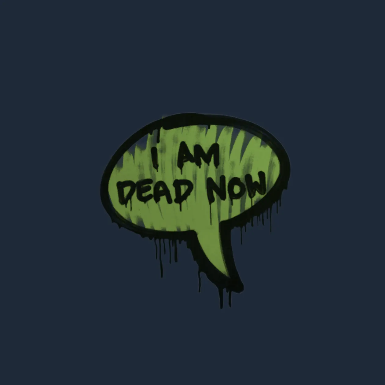 Sealed Graffiti | Dead Now (Battle Green)