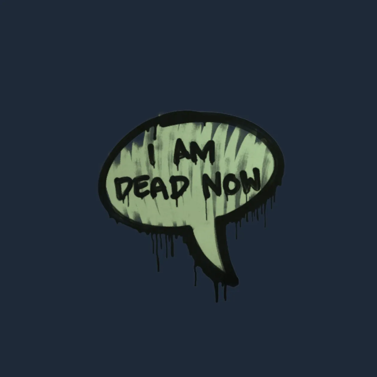 Sealed Graffiti | Dead Now (Cash Green)