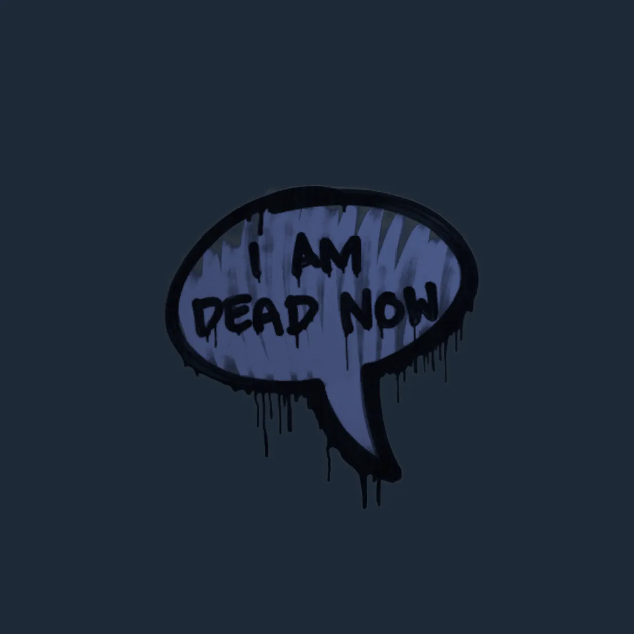 Sealed Graffiti | Dead Now (Swat Blue)