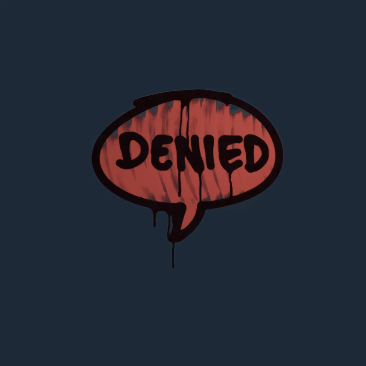Sealed Graffiti | Denied (Blood Red)