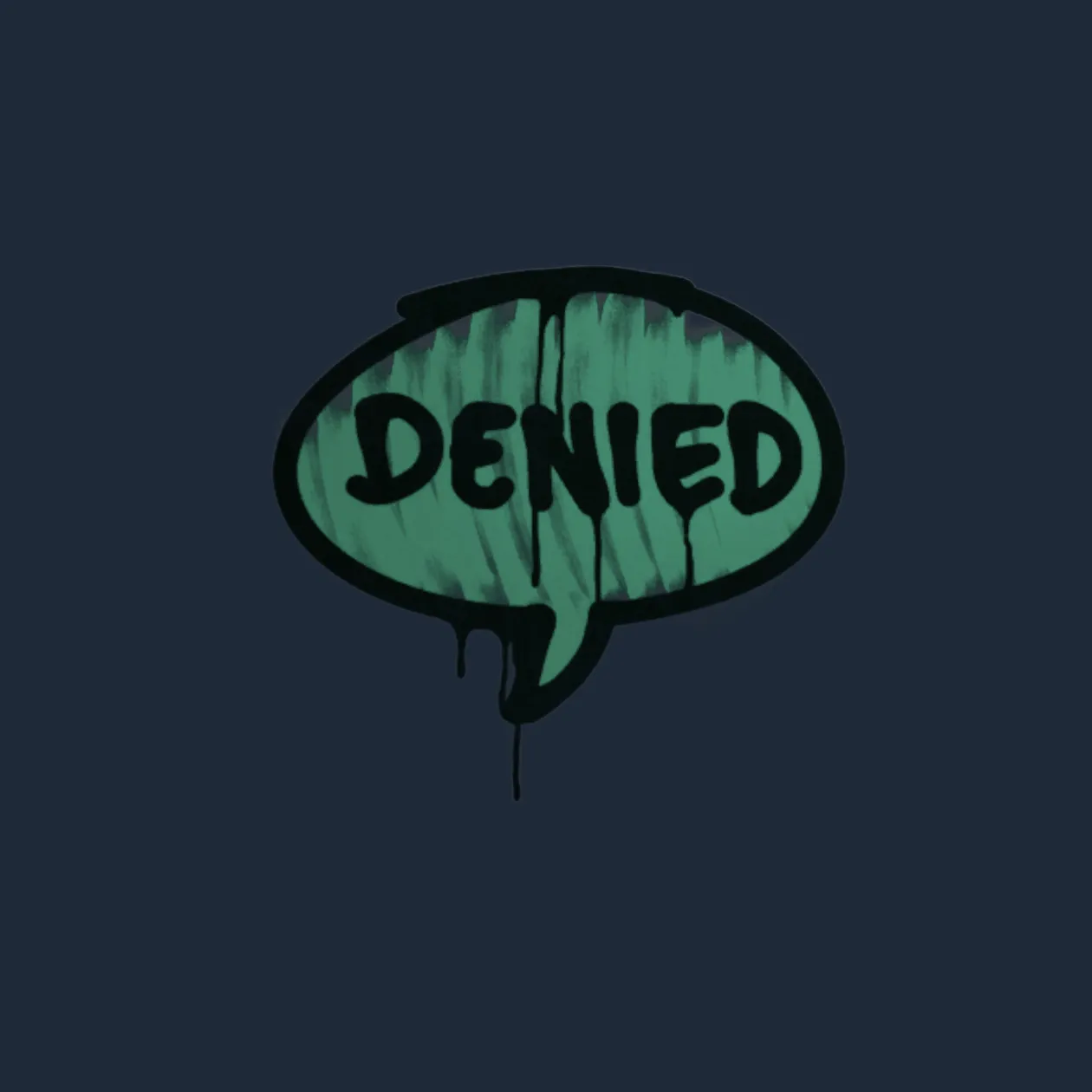Sealed Graffiti | Denied (Frog Green)