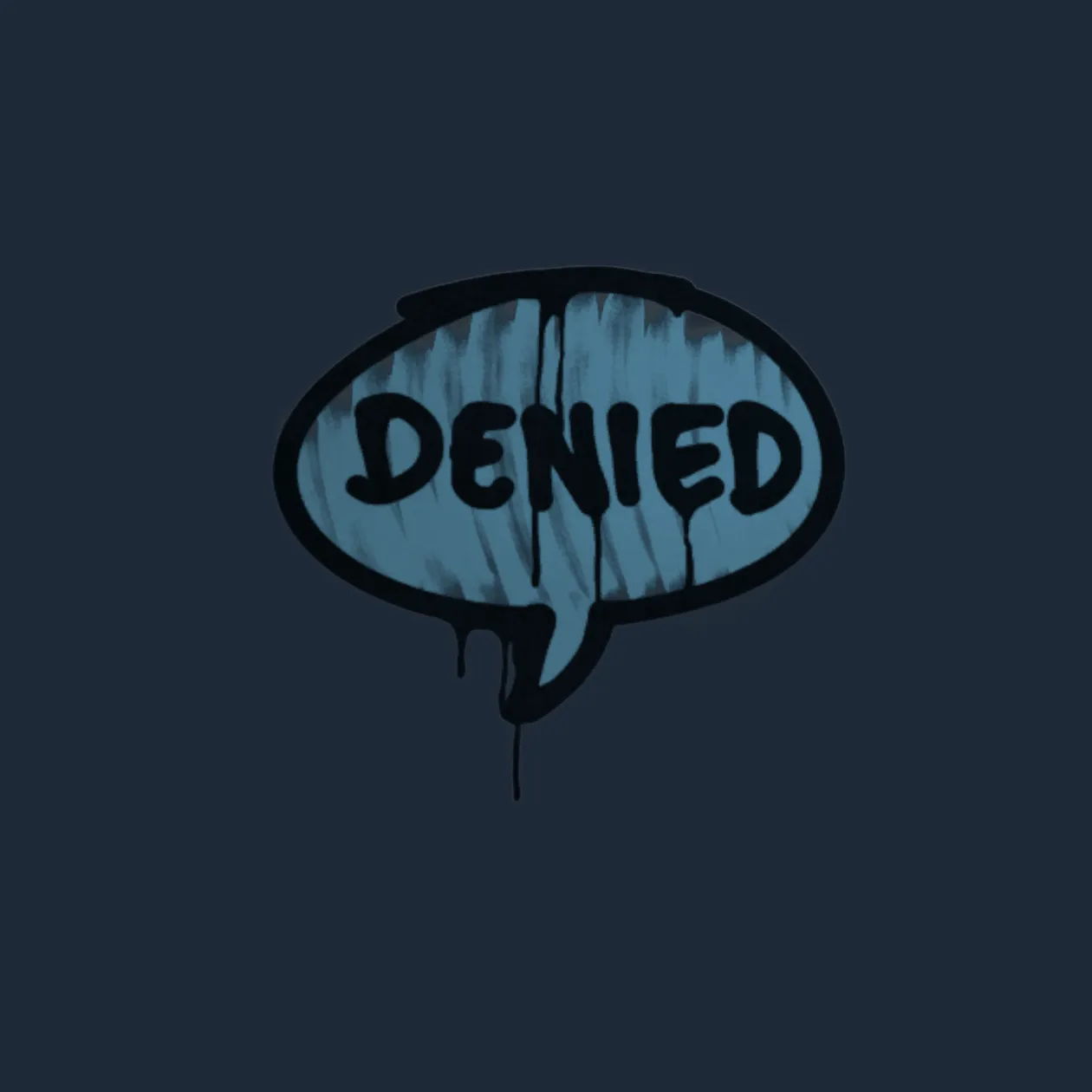 Sealed Graffiti | Denied (Monarch Blue)