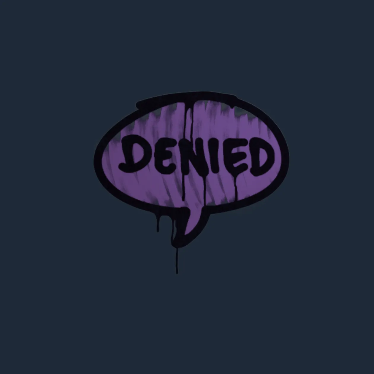 Sealed Graffiti | Denied (Monster Purple)
