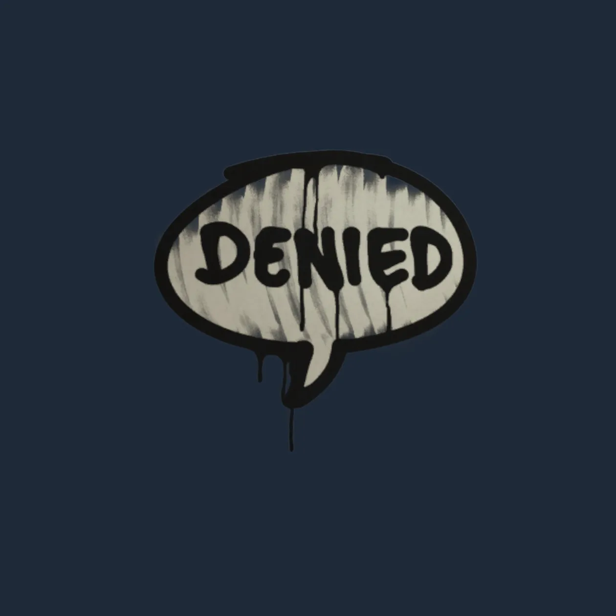 Sealed Graffiti | Denied (Shark White)