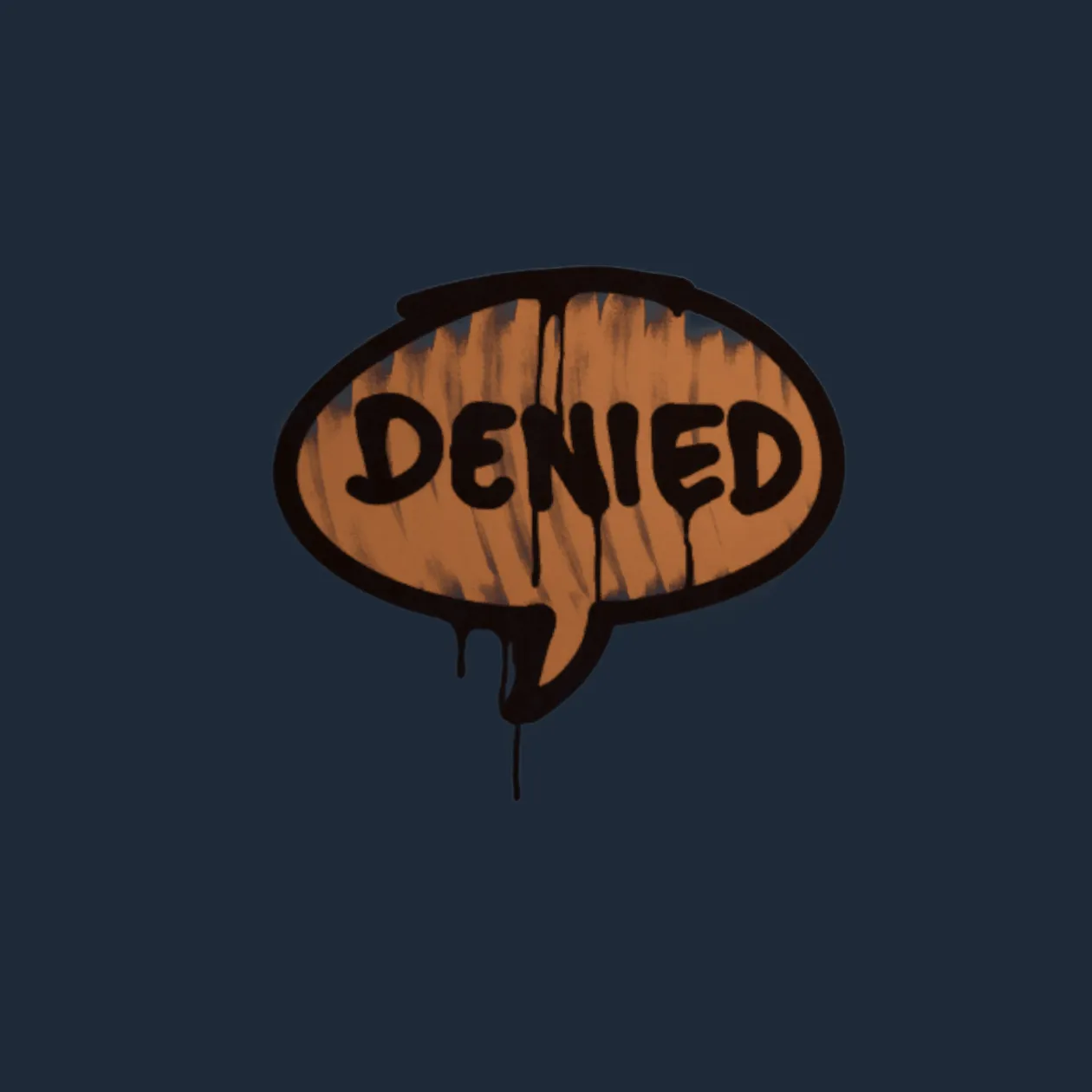 Sealed Graffiti | Denied (Tiger Orange)