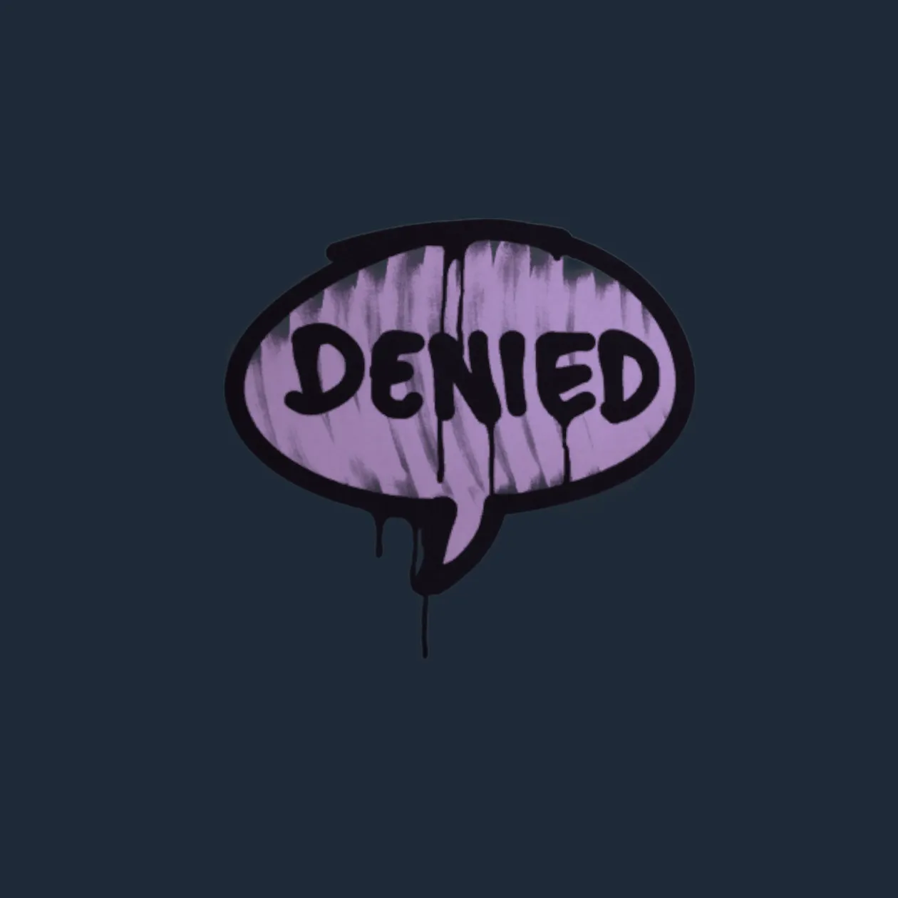 Sealed Graffiti | Denied (Violent Violet)