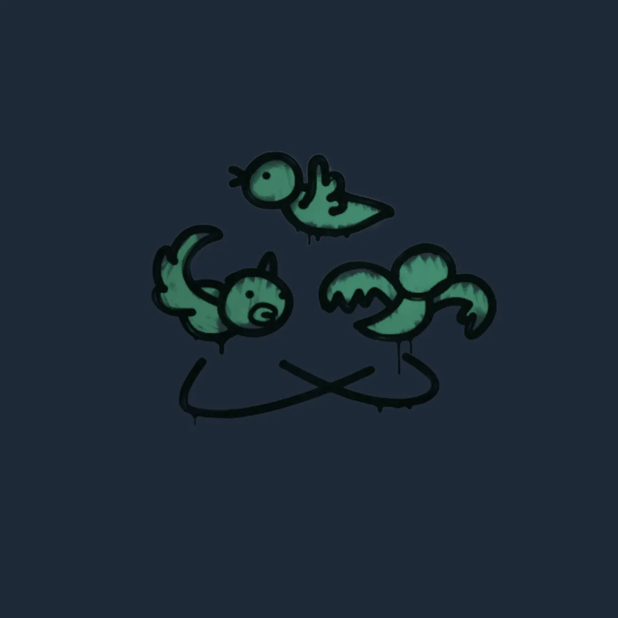 Sealed Graffiti | Dizzy (Frog Green)