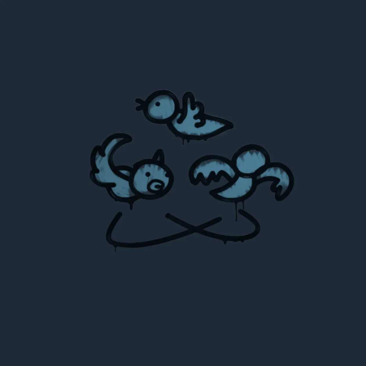 Sealed Graffiti | Dizzy (Monarch Blue)