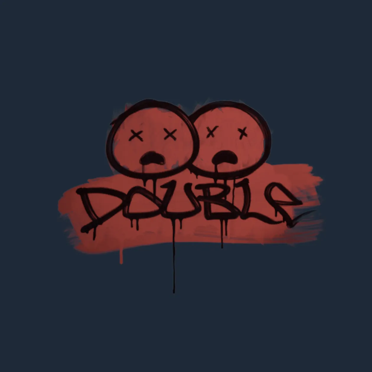 Sealed Graffiti | Double (Blood Red)