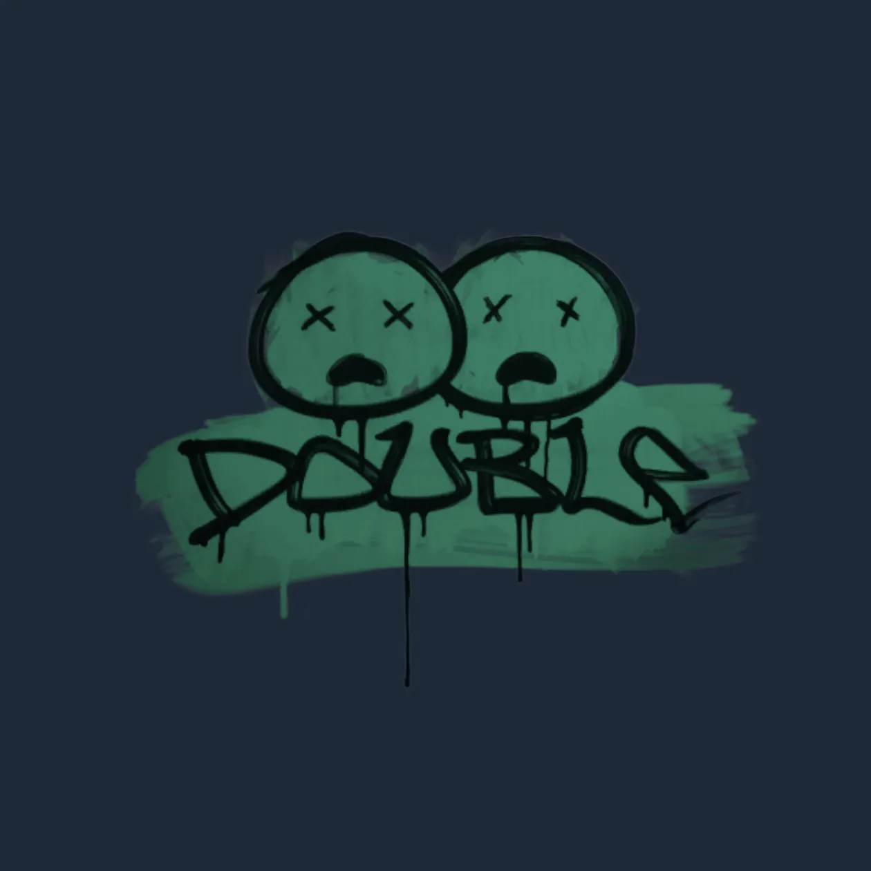 Sealed Graffiti | Double (Frog Green)