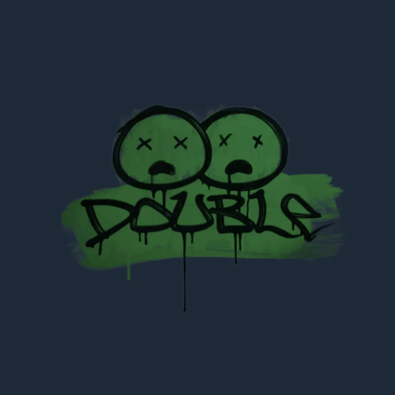 Sealed Graffiti | Double (Jungle Green)