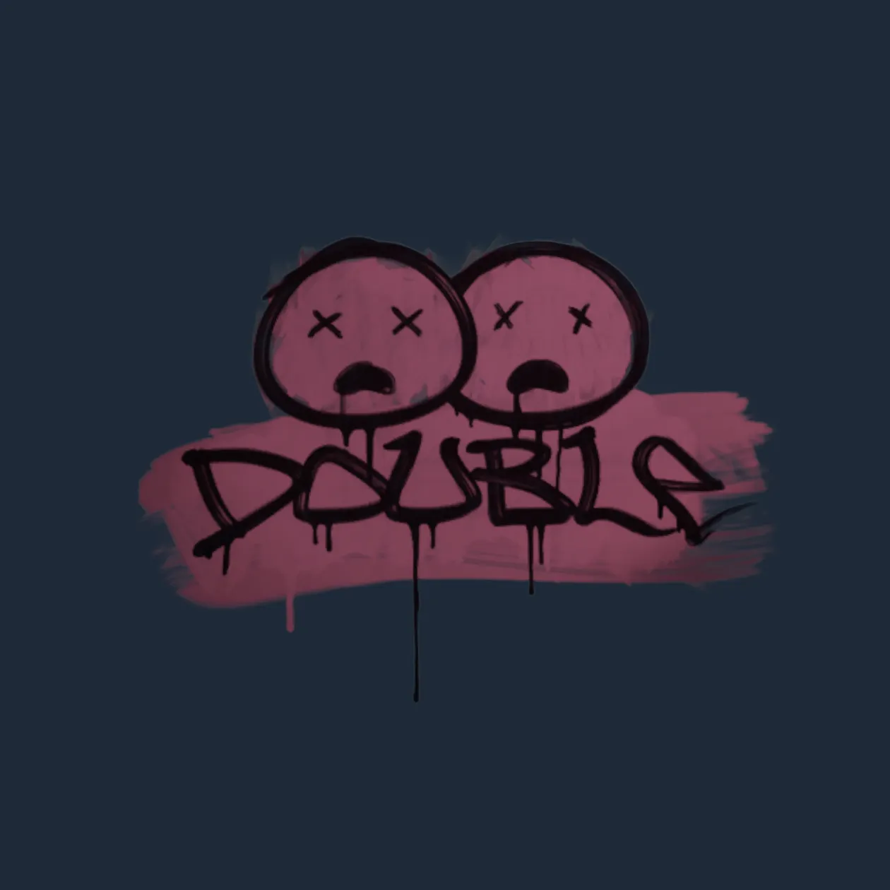 Sealed Graffiti | Double (Princess Pink)