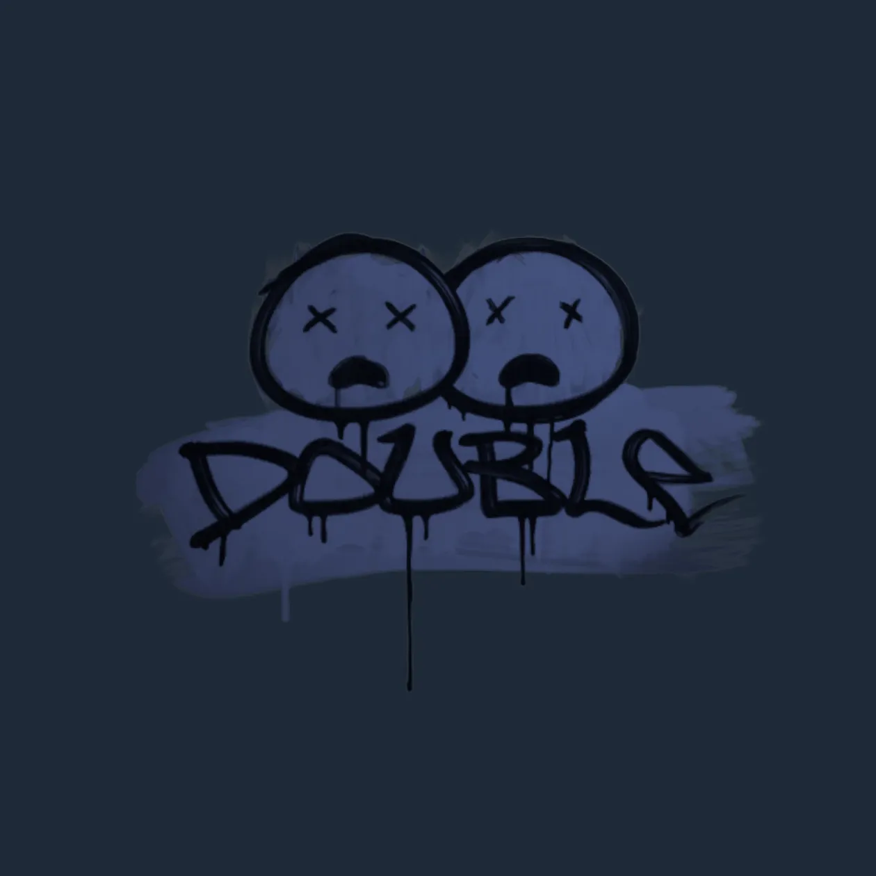 Sealed Graffiti | Double (Swat Blue)