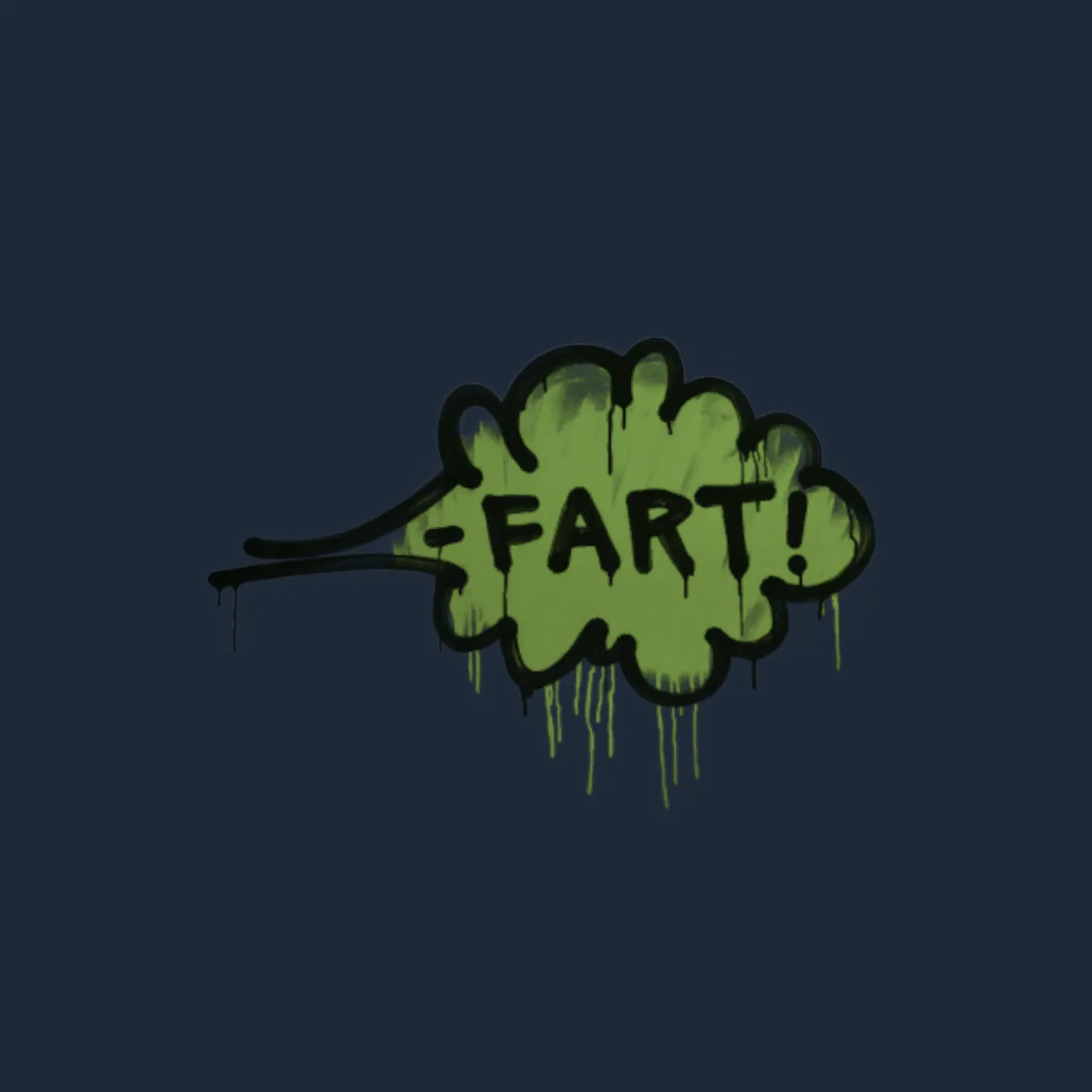 Sealed Graffiti | Fart (Battle Green)
