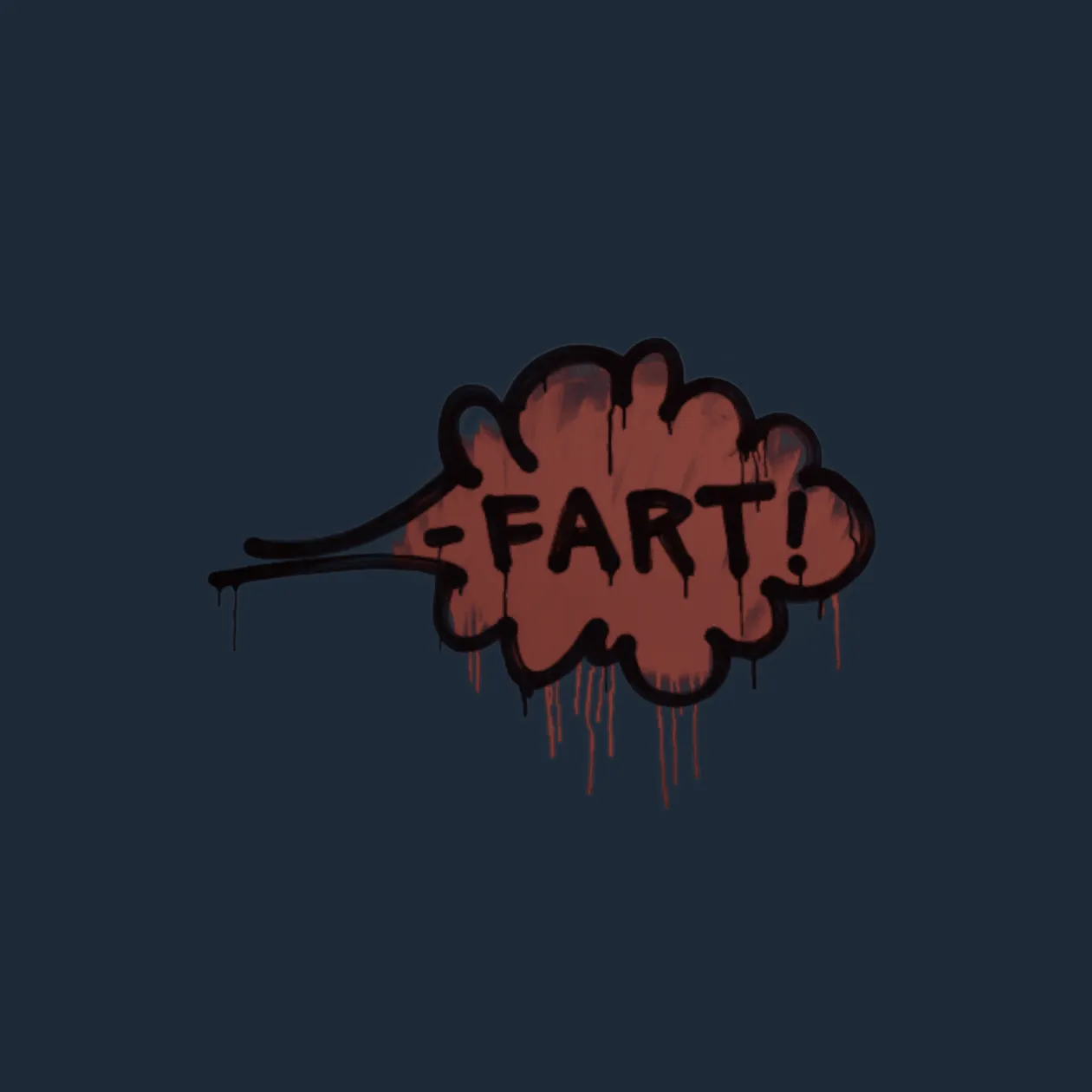 Sealed Graffiti | Fart (Brick Red)