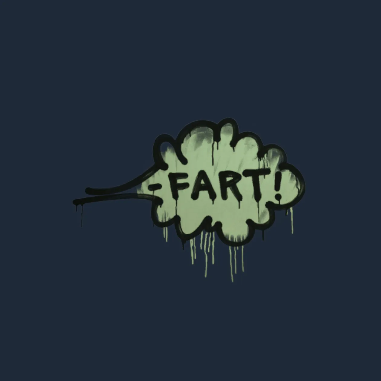Sealed Graffiti | Fart (Cash Green)